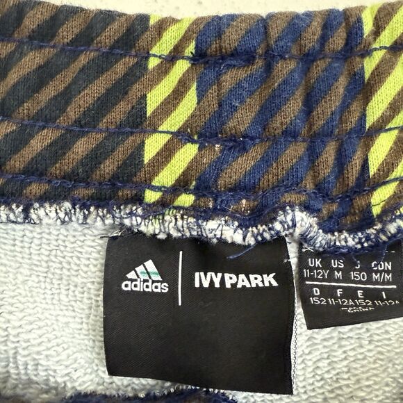 Adidas IVY PARK Sweatpants Youth Kids Size Medium Houndstooth Joggers - Picture 14 of 14